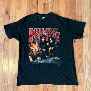 Vintage 1992 KISS Revenge Tour band t-shirt